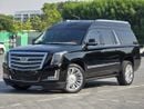 Cadillac Escalade PLATINUM 6.2L CADILLAC ESCALADE 2018 GCC // LOW MILEAGE // VIP SEATS // TV // PERFECT CONDITION