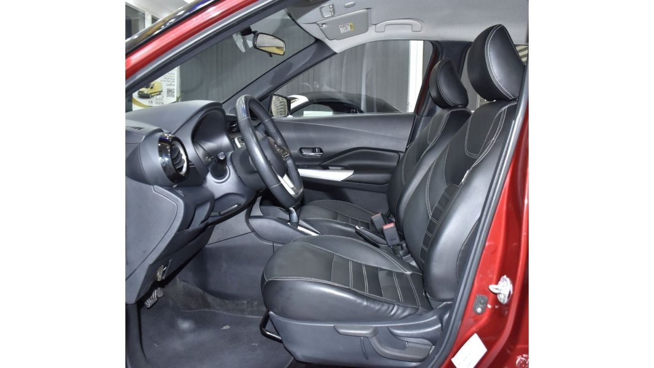 Nissan Kicks EXCELLENT DEAL for our Nissan Kicks ( 2017 Model ) in Red Color GCC Specs