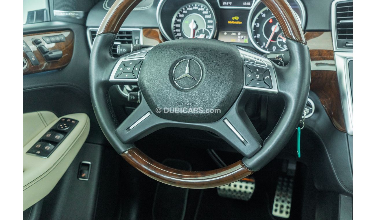 Mercedes-Benz ML 63 AMG 2013 Mercedes Benz ML63 AMG Full Option / Full Service-History