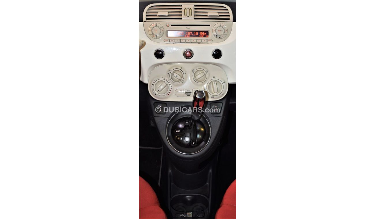 Fiat 500 AMAZING Fiat 500 2010 Model!! White Color! GCC Specs.