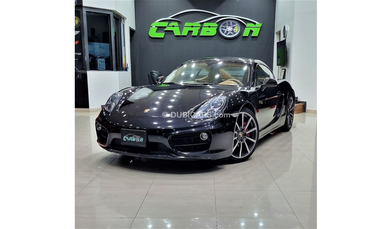 Porsche 718 Cayman PORSCHE CAYMAN S 2014 GCC IN PERFECT CONDITION FULL SERVICE HISTORY FROM AL NABOODA FOR 149K AED