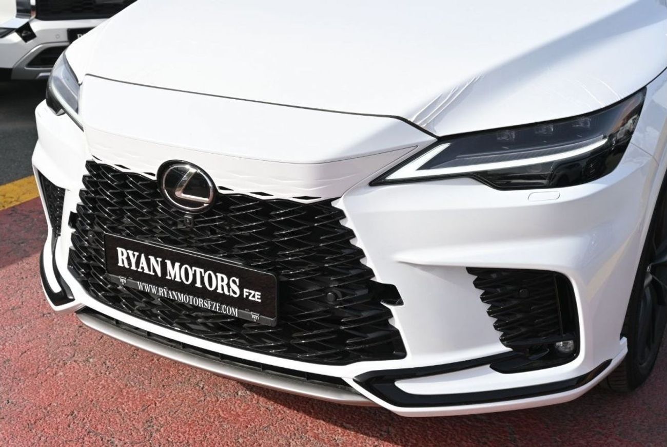 Lexus RX 500h Lexus RX500h F-Sport 2.4L, 4-cylinder, In-line, Turbo, Hybrid, AWD, CUV Model 2024, Color White