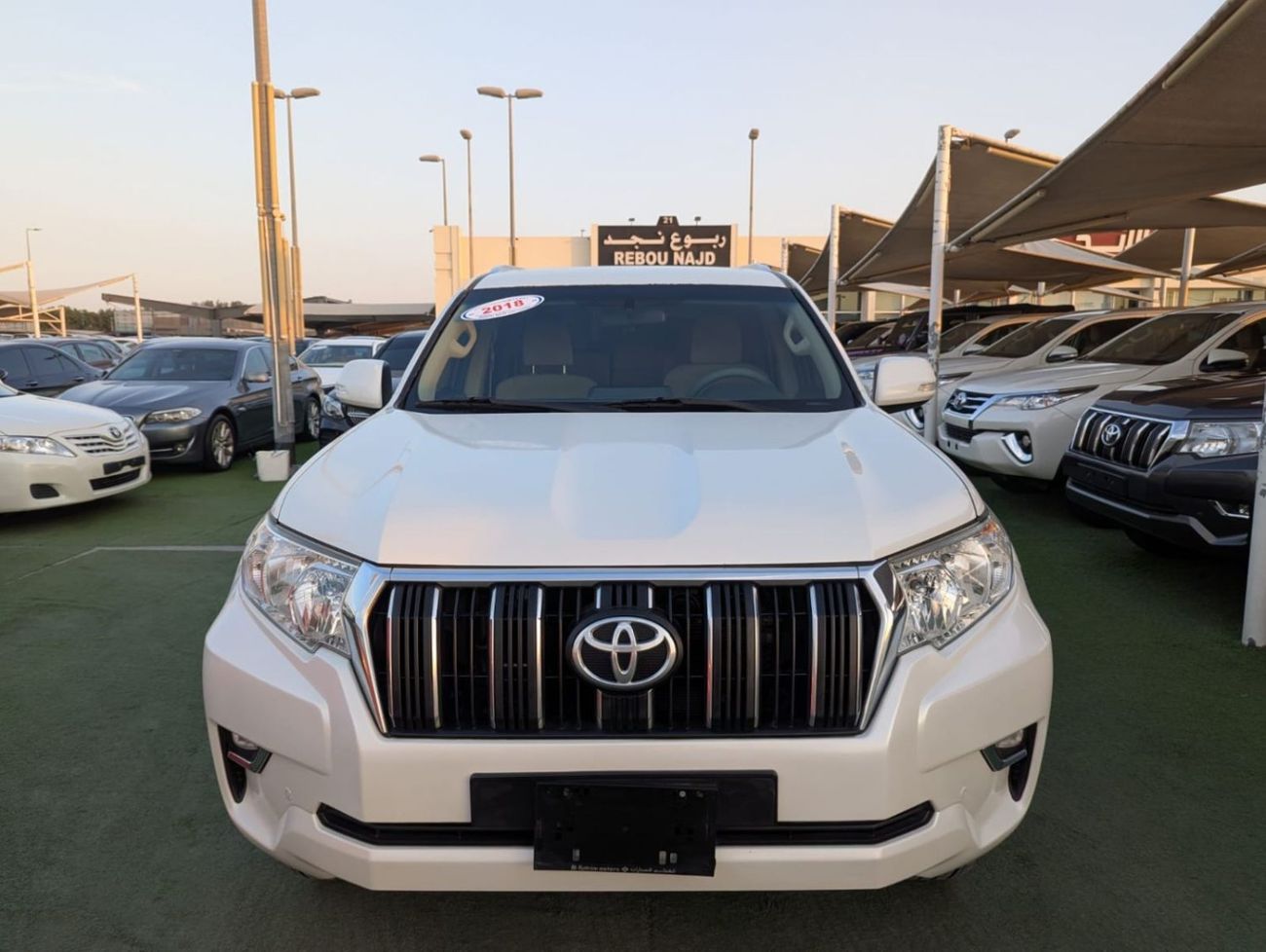 تويوتا برادو EXR 4.0L 4WD TOYOTA PRADO 2018 EXR V6 engine 4.0L clean car no any work required just buy and drive