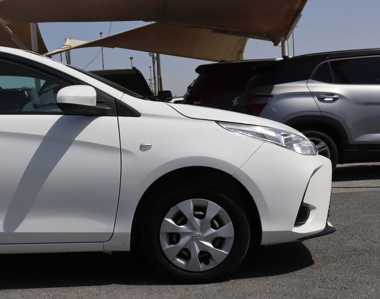 تويوتا يارس تويوتا يارس 2021 خليجي بحالة ممتازة 85000 كم محرك 1.5 لتر السعر 35000 درهم