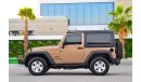 Jeep Wrangler Sport | 1,663 P.M  | 0% Downpayment |  Low Mileage!