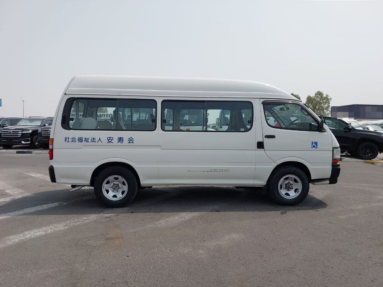 تويوتا هاياس TOYOTA HIACE VAN RHD 2003 MODEL 3.0 L DIESEL MANUAL(PM03365)