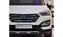 Hyundai Santa Fe AMAZING Hyundai SantaFe 4WD 3.3L 2013 Model!! in White Color! GCC Specs