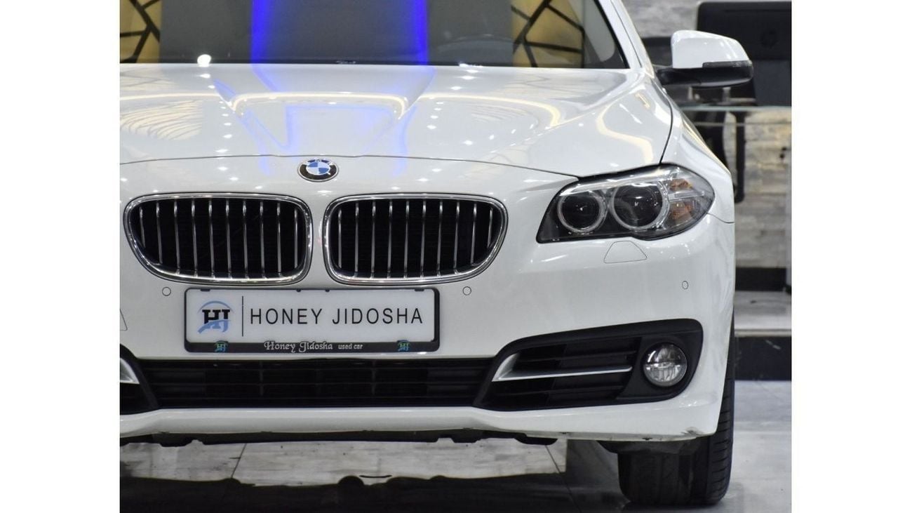 بي أم دبليو 520i EXCELLENT DEAL for our BMW 520i ( 2015 Model ) in White Color GCC Specs