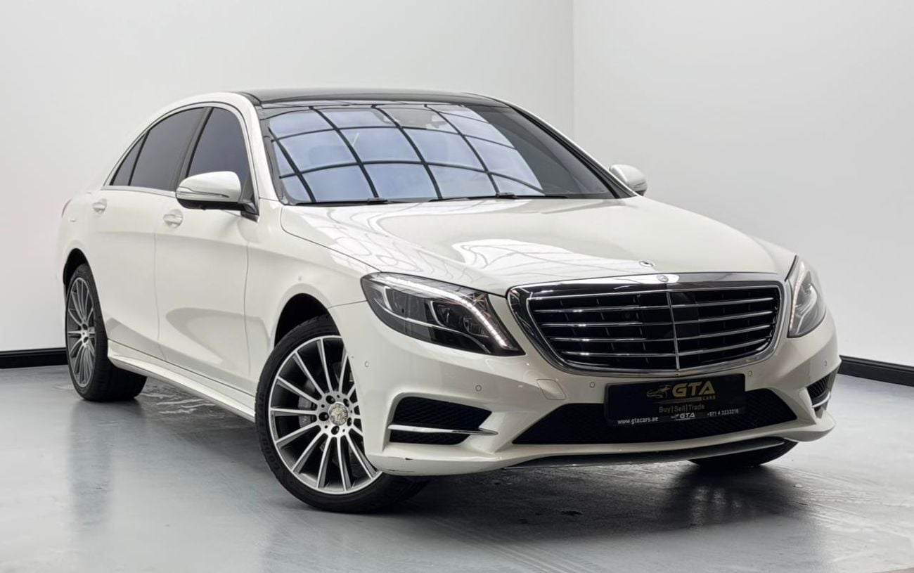 Mercedes Benz S500 AMG 4.7L 2015 Mercedes-Benz S500 AMG, Mercedes Service History, Excellent Condition, GCC