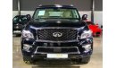 Infiniti QX80 Warranty, Full History, GCC, Low Kms