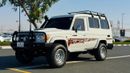 تويوتا لاند كروزر 70 2018 | 4.5L DIESEL ENGINE | MT | RHD | HEAVY BULL BAR WITH LED FOCUSED LIGHTS | DUAL BULL BAR ANTENN