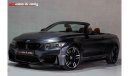 BMW M4 Std BMW M4 Convertible 2017, GCC, FULL CARBON PACKAGE, FULL OPTION, ORIGINAL PAINT, FULL SERVICE HIS