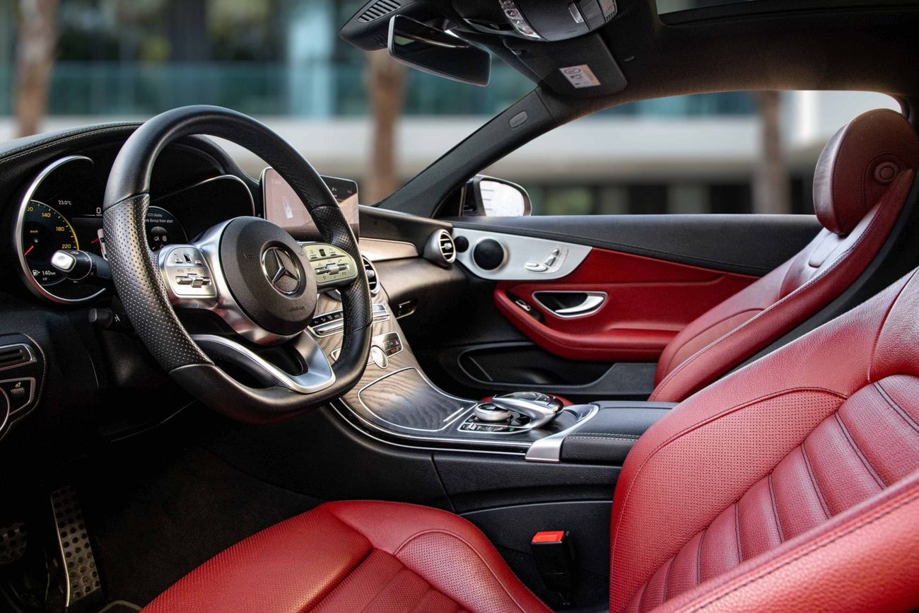 مرسيدس بنز C 200 C200 AMG Coupe | 3,036 P.M | 0% Downpayment | LOW KMS!