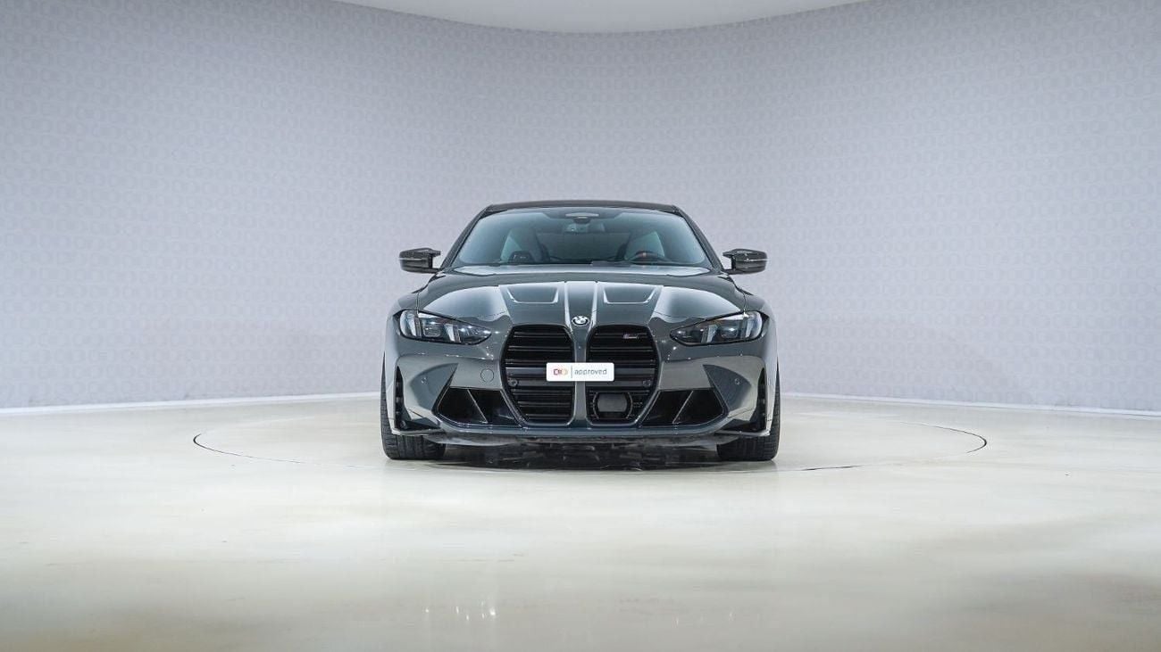 BMW M4 Competition LCI | AED 6,588 PM | Warranty June-2029 | GCC