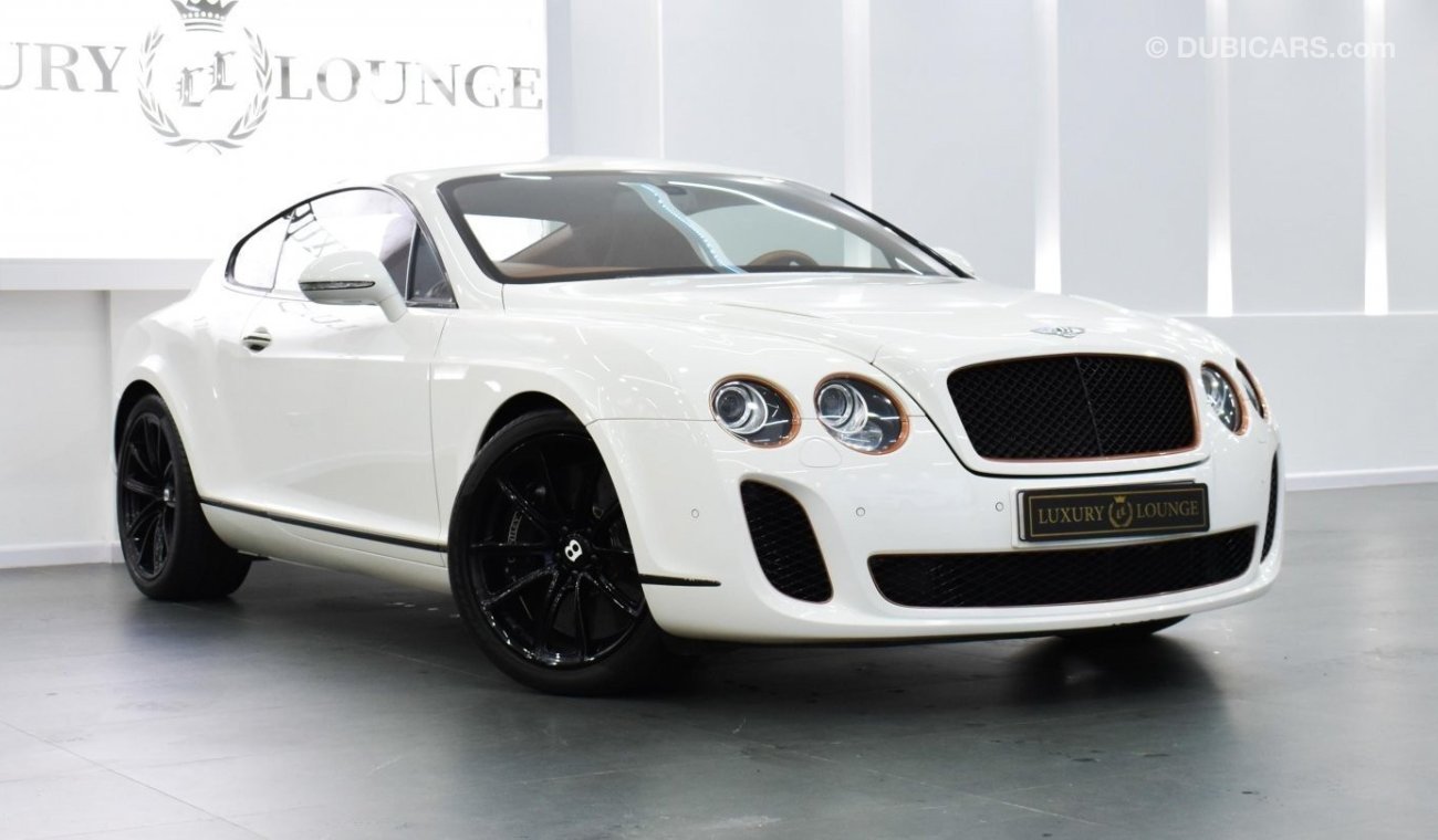 Bentley Continental Supersports Super Specs Limited Edition 13/16