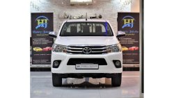 Toyota Hilux EXCELLENT DEAL for our Toyota Hilux GL 2.7 VVT-i 4x4 2 Cabine 2019 Model!! in White Color! GCC Specs