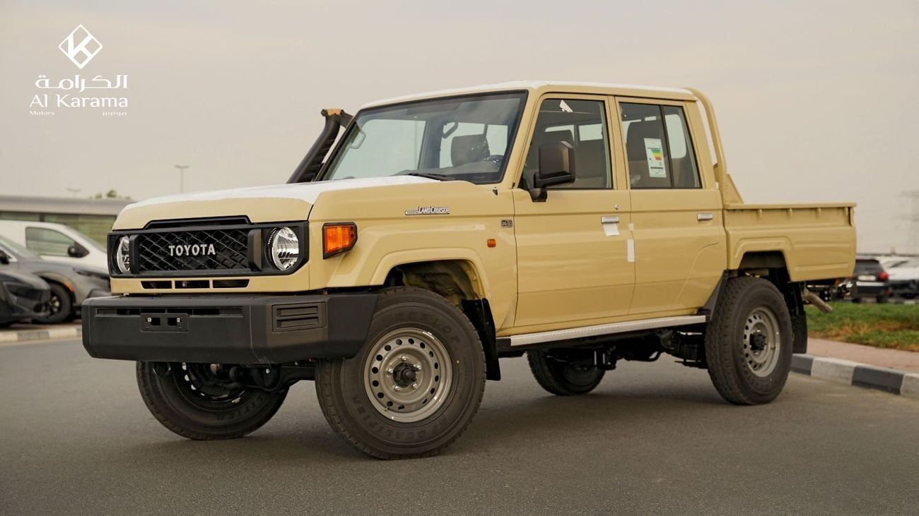 تويوتا لاند كروزر بيك آب 4.0L V6 | LX | Automatic Drive | 4x4 | Diff Lock | Double Cabin | GCC Specs