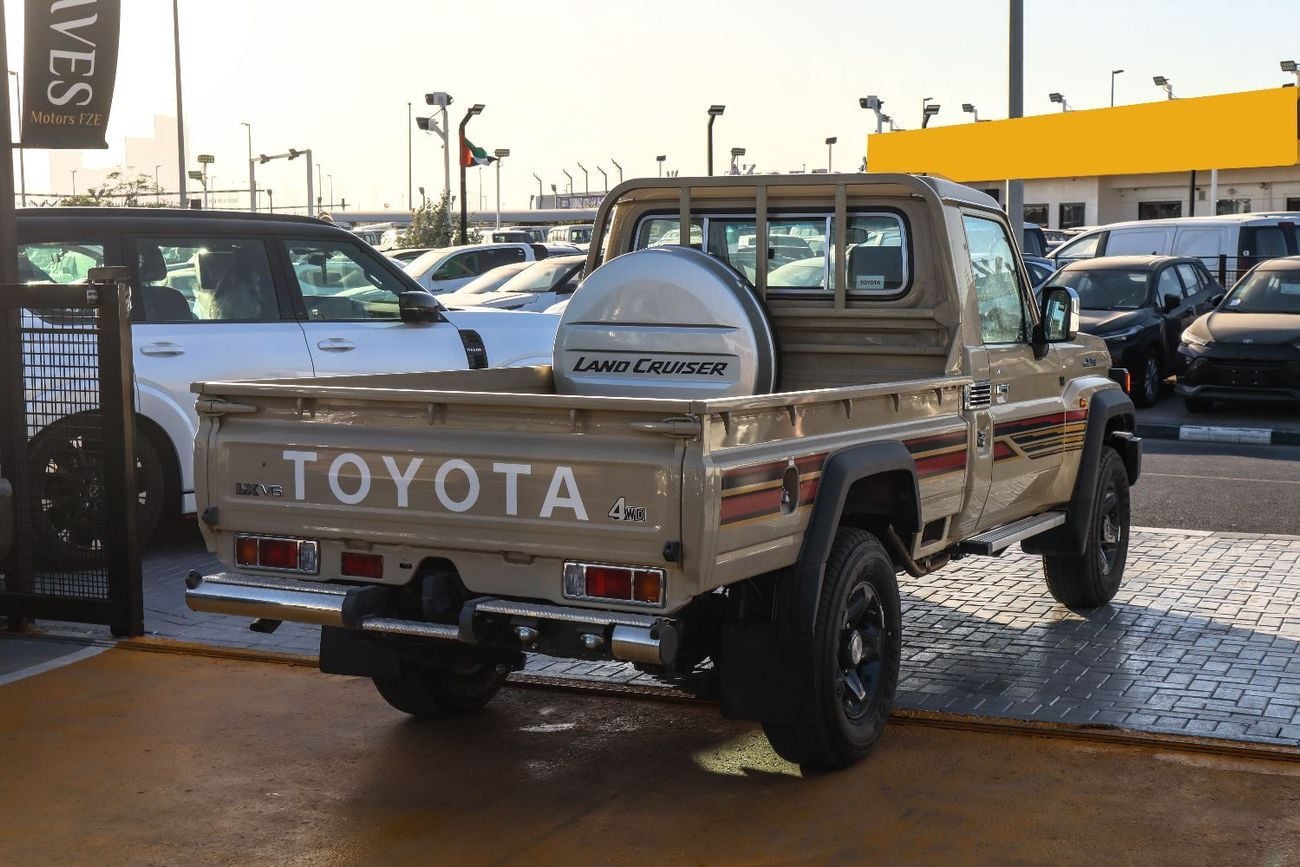تويوتا لاند كروزر بيك آب  TOYOTA LAND CRUISER SINGLE CAB 4.0L 2025 MODEL M/T