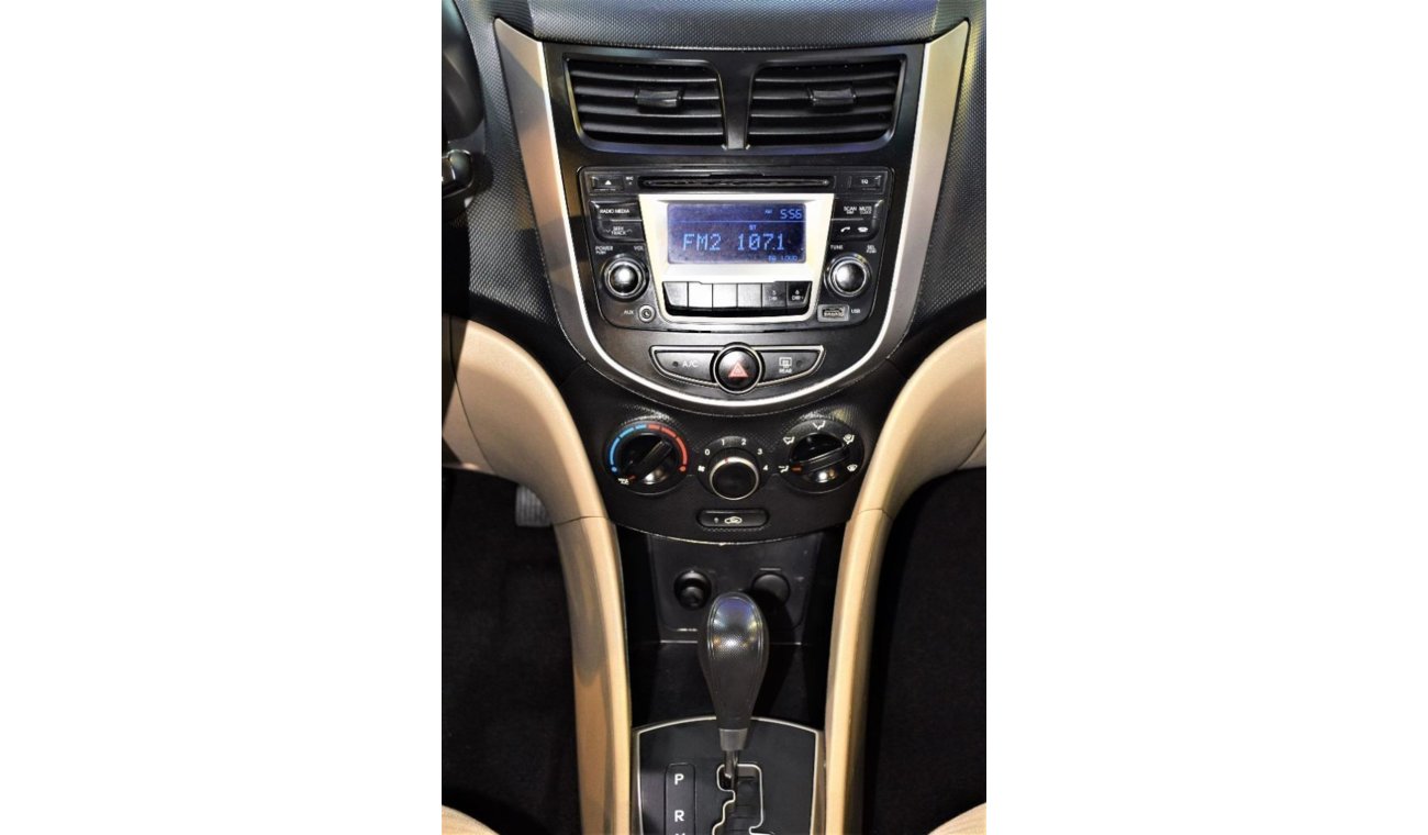 Hyundai Accent Hyundai Accent 2016 Model!! in Brown Color! GCC Specs