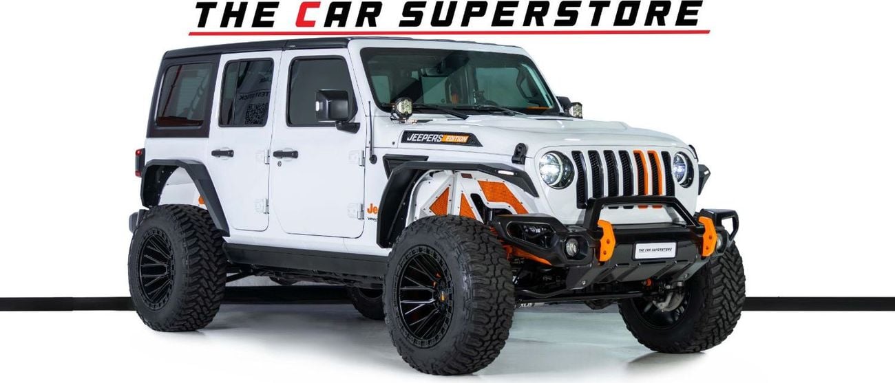 Jeep Wrangler Sport 3.6L A/T (5 Seater) GCC-Jeepers Edition-Upgraded-FSH-Al Futtaim Warranty and Service Contract