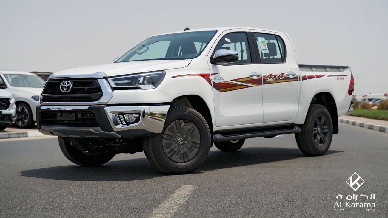 Toyota Hilux 2.7L GLX.S | SR5 | GCC Specs | Full Option | Rear View Mirror Dash Camera | Air Compressor