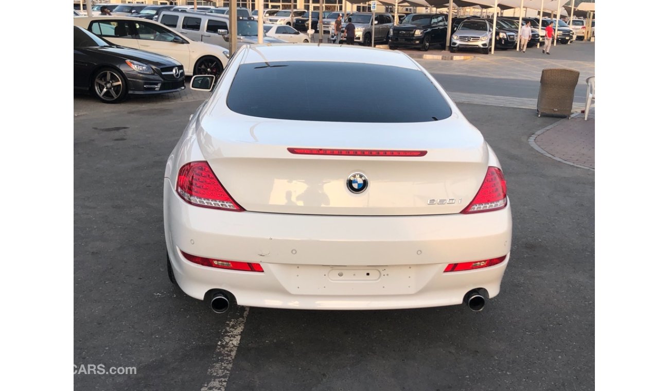 BMW 630i Bmw 630 model 2009 GCC car prefect condition full option low mileage panoramic roof leather seats ba