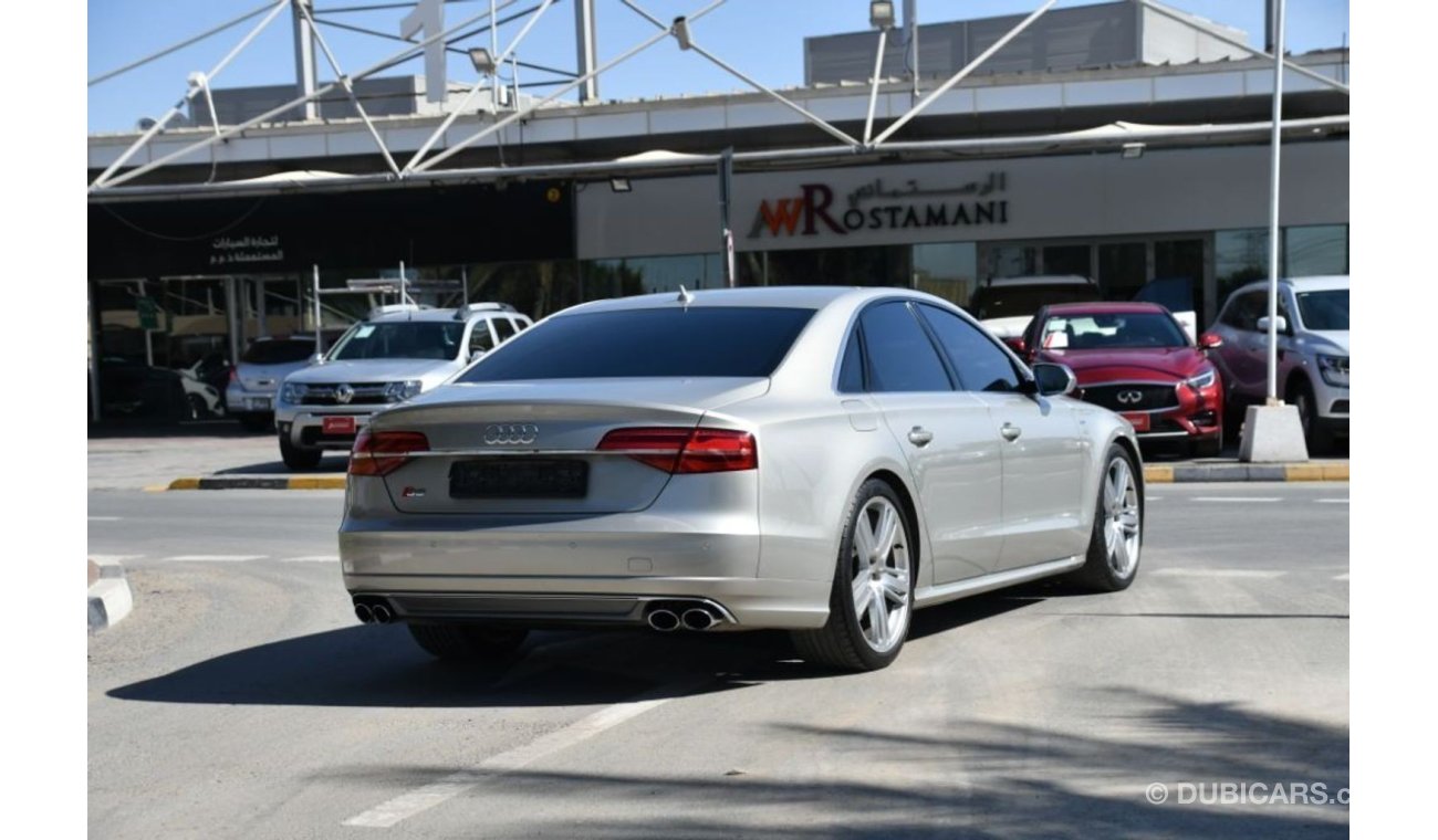 Audi S8 RAMADAN OFFER 2015 - FULL OPTION - WARRANTY - BANK LOAN 0 DOWNPAYMENT