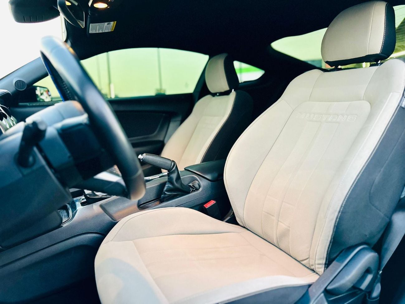 Ford Mustang STANDARD Ecoboost | Monthly 1100/- | 0% DP | Fabric Seats | Lane Assist | # 07896