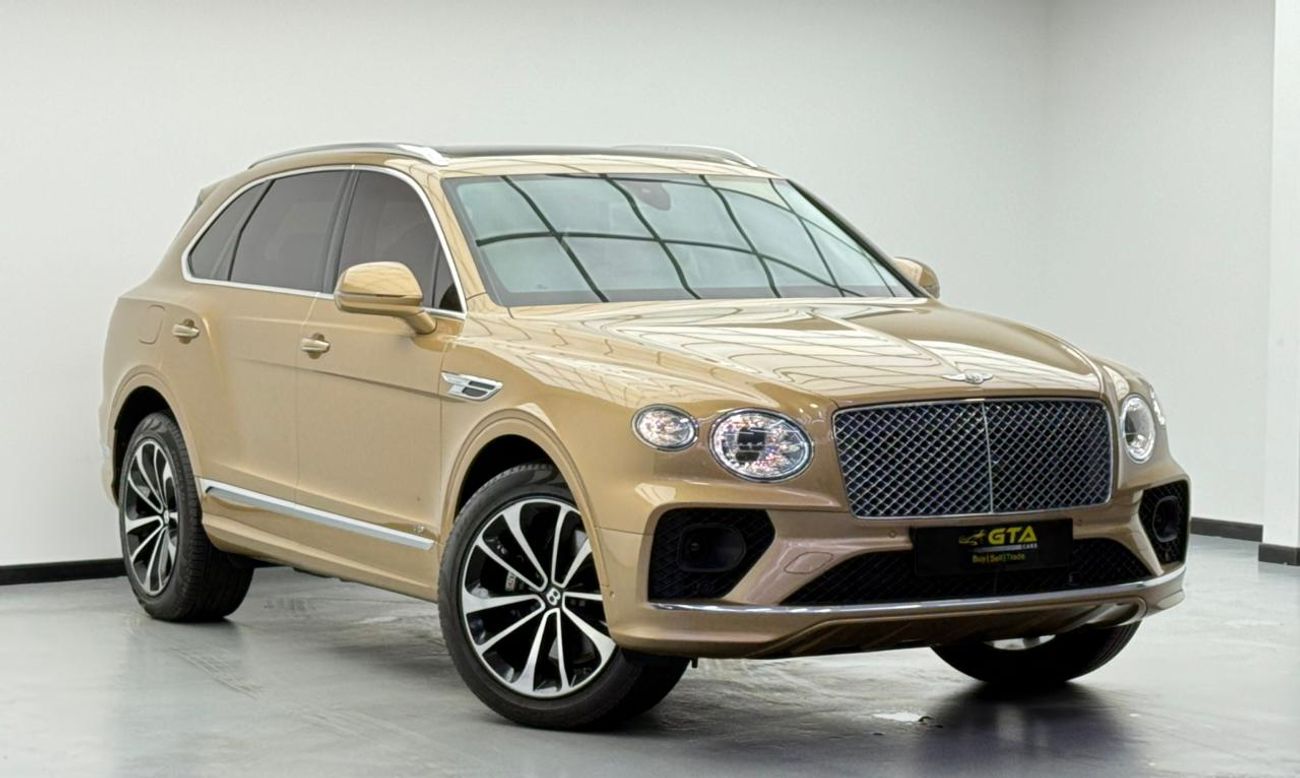 بنتلي بينتايجا 2022 Bentley Bentayga V8, 2027 Bentley Warranty + Service Pack, Full Bentley Service History, GCC