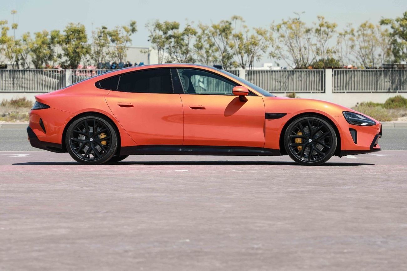 Xiaomi SU7 2025 XIAOMI SU7 MAX 21" SPORT WHEELS - ORANGE inside GREY | Export Price