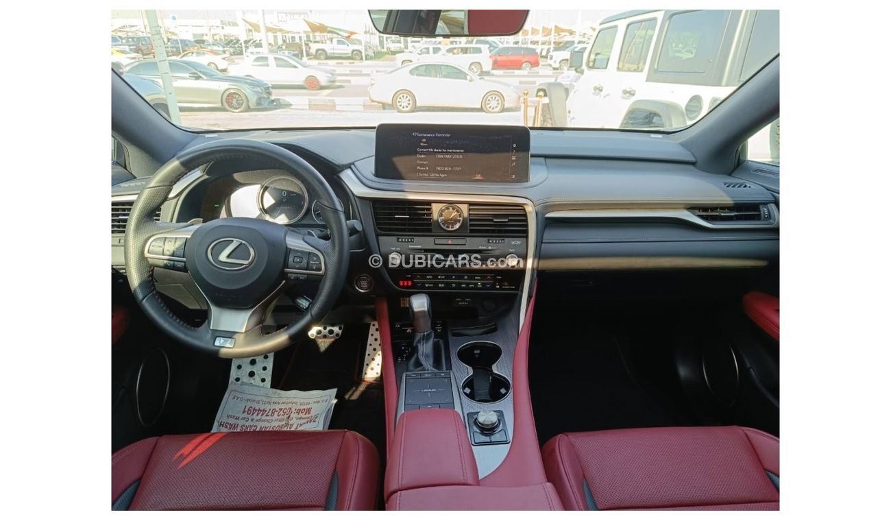 لكزس RX 350 2022 Lexus RX350 F-Sport (AL10), 5dr SUV, 3.5L 6cyl Petrol, Automatic, All Wheel Drive.The car is in