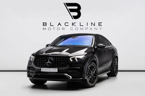 مرسيدس بنز GLE 53 AMG COUPE 4MATIC+ BUY NOW, PAY 2027 | THE BLACKLINE STANDARD |  2027 Mercedes Warranty + Service, GCC