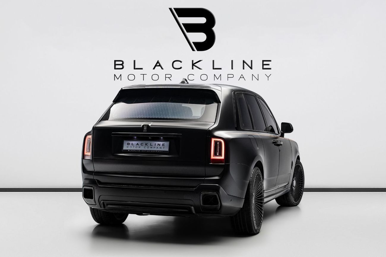 رولز رويس كولينان BUY NOW, PAY 2027 | THE BLACKLINE STANDARD | 12 Months Warranty, Low KMs, European Spec