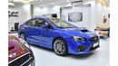 سوبارو امبريزا WRX EXCELLENT DEAL for our Subaru WRX AWD ( 2020 Model ) in Blue Color GCC Specs