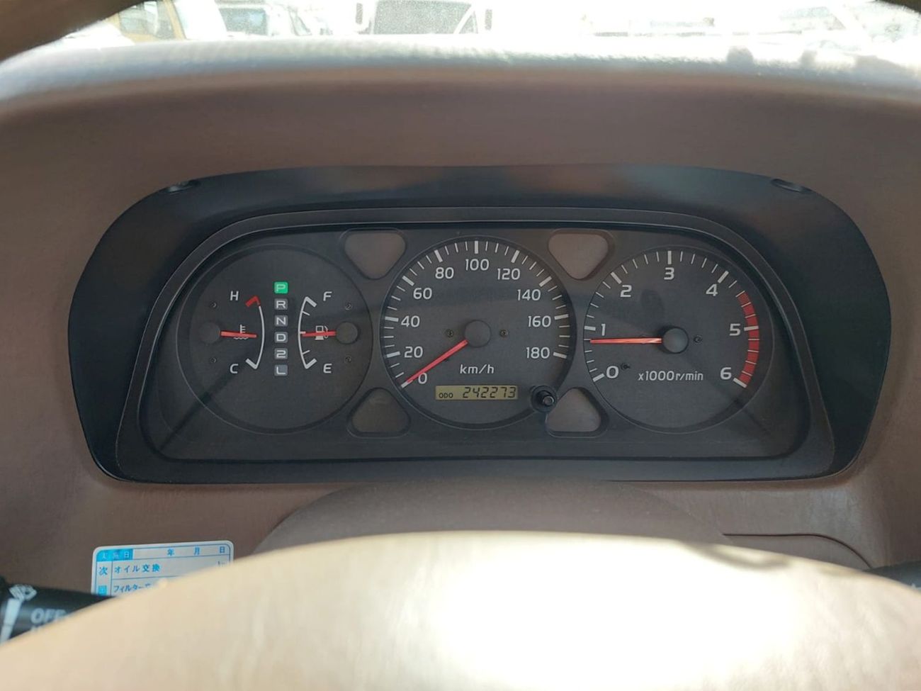 تويوتا لاند كروزر (RAMADAN OFFER) TOYOTA LAND CRUISER PRADO SUV RHD 2000 MODEL 3.0 L DIESEL AUTOMATIC(PM06891)