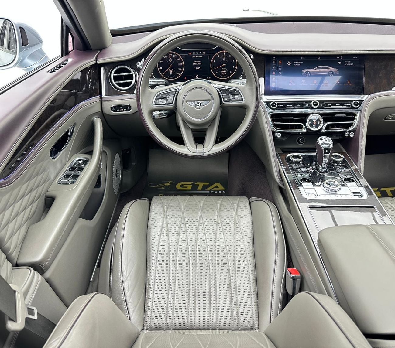 Bentley Flying Spur V8 2021 Bentley Flying Spur V8, 1 Year Unlimited Km Warranty, Full Service History, Rotating Display