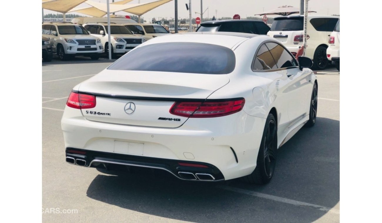 مرسيدس بنز S 63 AMG كوبيه مرسيدس بنز S63 كوبيه خليجي بحاله ممتازه صبغة وكاله