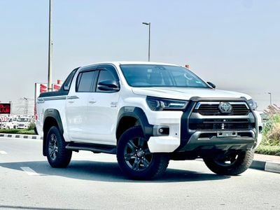 تويوتا هيلوكس The Toyota Hilux is a legendary,, robust mid-size pickup truck available in single and double-cabin 