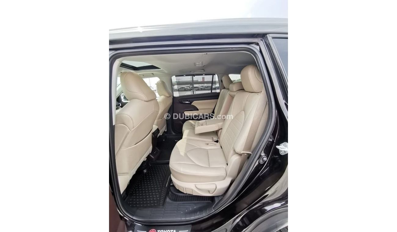 تويوتا هايلاندر Toyota Highlander XLE ( Hybrid  ) - 2021 - Dark Brown