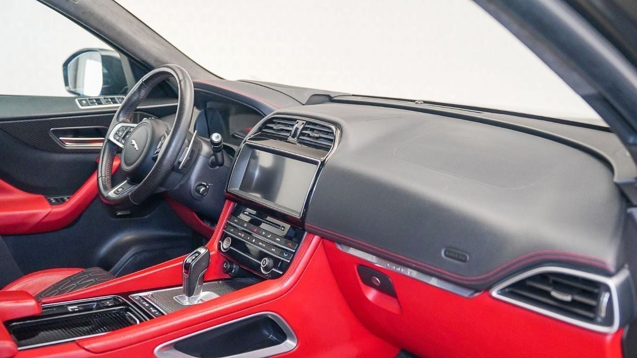 Jaguar F Pace SVR 5.0L UAE's Very Best Example | 2 Years Free Servicing | AED 3,415 Per Month