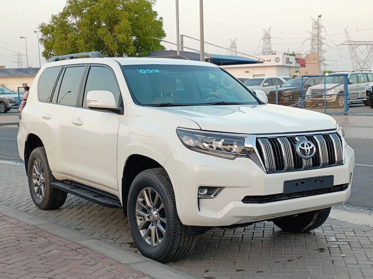 Toyota Prado TXL V6/ 20 SHAPE/ LEATHER/ DVD CAMERA/ TYRE UP/LOT#5372