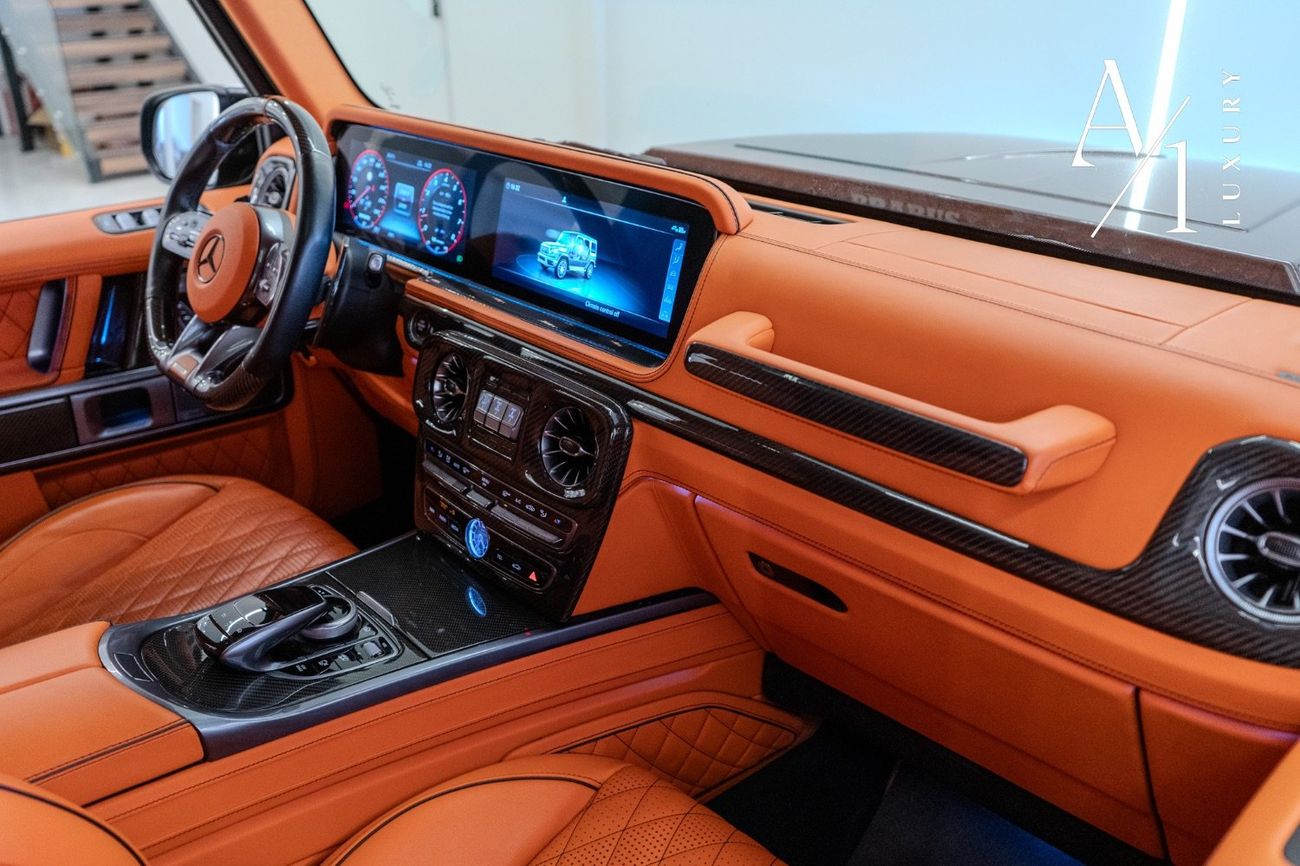 مرسيدس بنز G 63 AMG 2022 Mercedes Benz G63 Brabus 800 Orignal With Certificate, Carbon Fibre package , Korean Specs