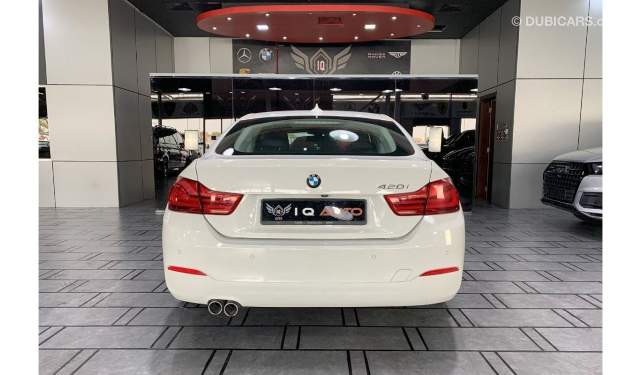 BMW 420i Sport Line AED 1,200/MONTHLY | 2019 BMW 4 SERIES 420I GRAN COUPE | Twin Turbo | GCC | UNDER WARRANTY