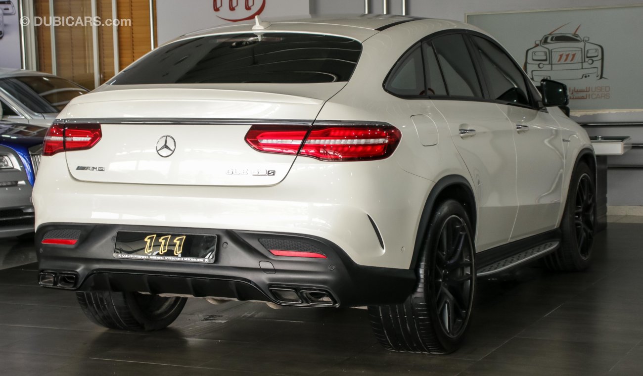 مرسيدس بنز GLE 63 AMG S / GCC Specs / Warranty