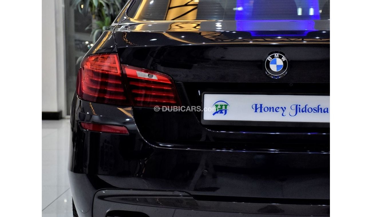 بي أم دبليو 528i EXCELLENT DEAL for our BMW 528i M-Kit ( 2015 Model ) in Dark Blue Color GCC Specs