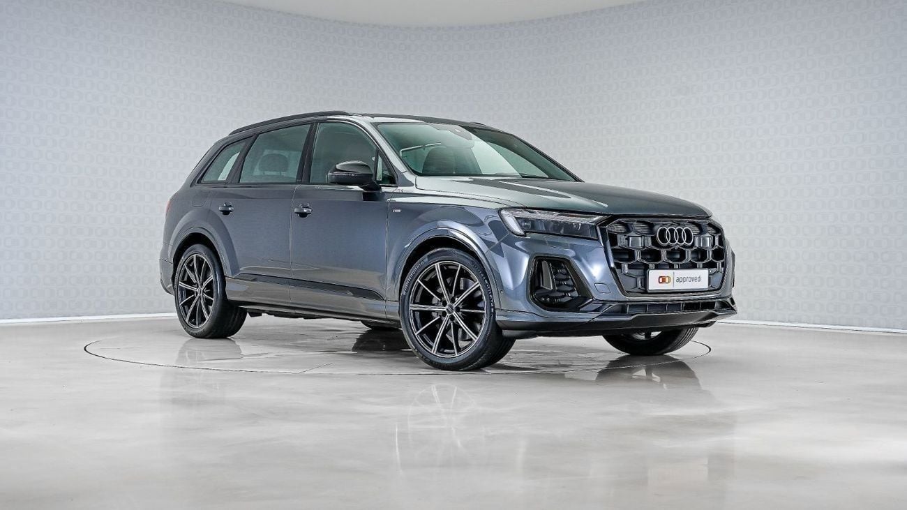 Audi Q7 45 TFSI quattro S-Line 3.0L UAE's Very Best Example | AED 4,025 Per Month