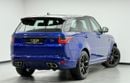 Land Rover Range Rover Sport SVR 5.0L (575 HP) AWD 2021 Range Rover Sport SVR, 2026 RR Warranty, Fully Loaded, Excellent Conditio