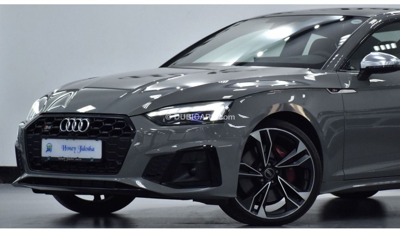 Audi S5 EXCELLENT DEAL for our Audi S5 Coupe TFSi ( 2022 Model ) in Grey Color Korean Specs