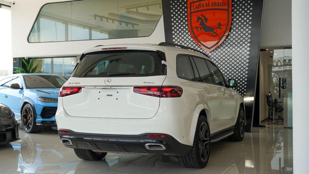 مرسيدس بنز GLS 450 4MATIC Mercedes-Benz AMG GLS450 SUV | Night Package | New Facelift | GCC | 2024 - 7 Seaters (Export)