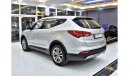 Hyundai Santa Fe EXCELLENT DEAL for our Hyundai SantaFe ( 2015 Model ) in Silver Color GCC Specs